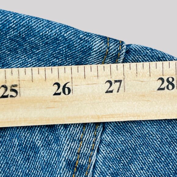 Vtg Saloon No 10 Denim Jacket Mens 3XL Deadwood Dakota Territory Embroidered - Picture 5 of 12